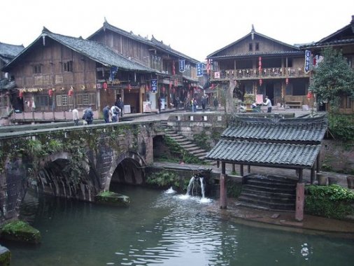 曾經(jīng)的雅安 水墨上里古