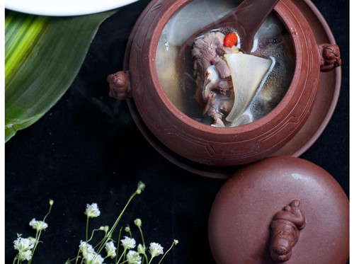 冠心病食療，天麻甲魚湯